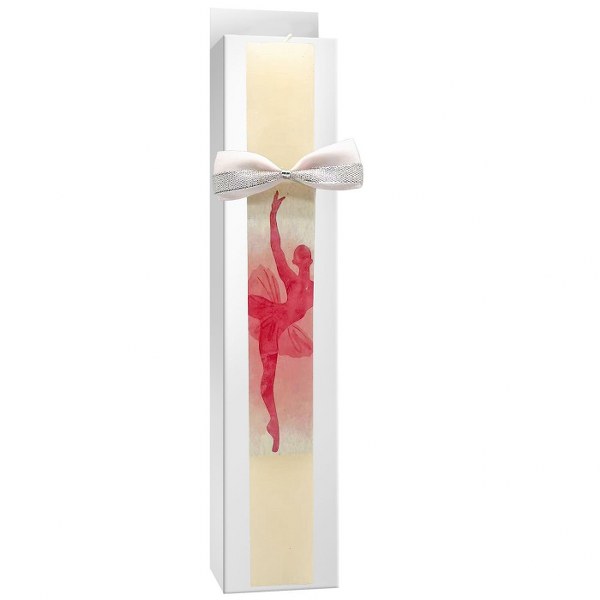 Bunny's Λαμπάδα Πλακέ Μπαλαρίνα 29εκ. Bunny's - Bunny's - 73-1773