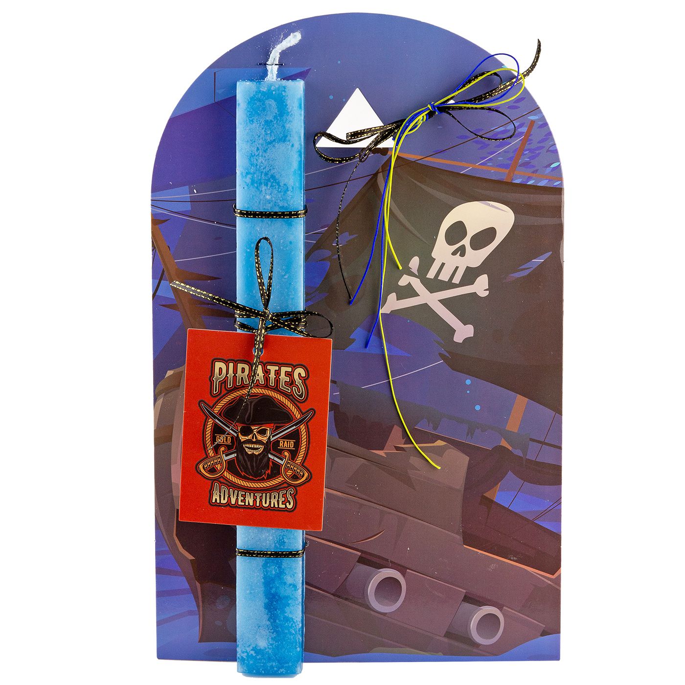 Λαμπάδα Με Πλαίσιο Πειρατής 32x20εκ. Bunny's 73-1836 - Bunny's - 73-1836