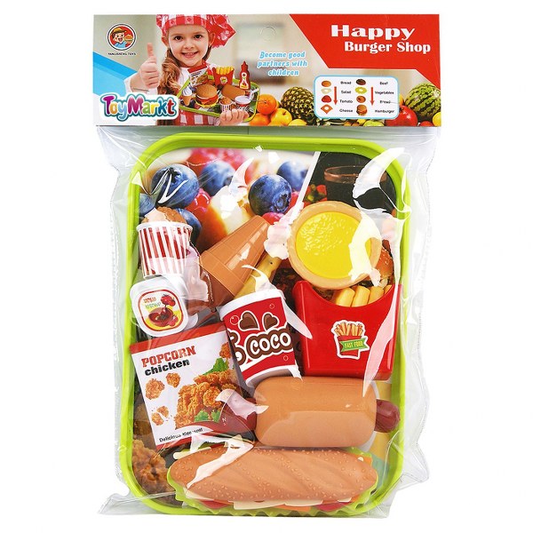 Toy Markt Happy Burger Shop Σε Σακουλάκι 24x35εκ. Toy Markt 77-1115 - Toy Markt - 77-1115