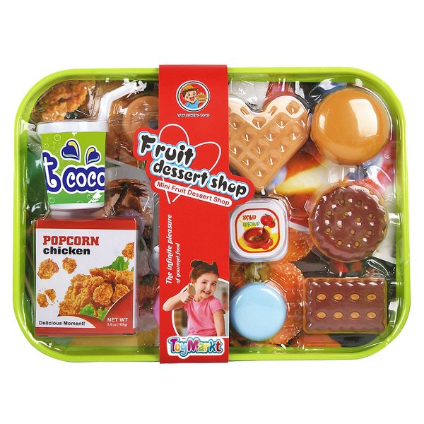 Δίσκος Σερβιρίσματος Σετ Fruit Dessert Shop 19x26x5εκ. Toy Markt 77-1116...