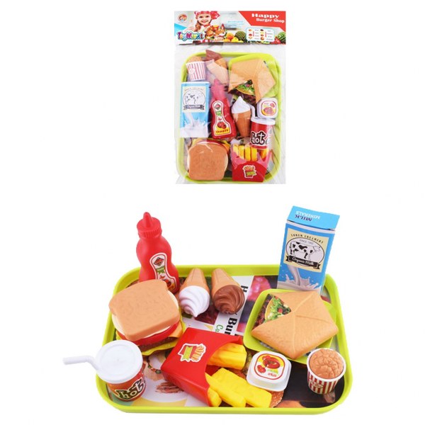 HAPPY BURGER ΔΙΣΚΟΣ ΣΕΡΒΙΡΙΣΜΑΤΟΣ 24 ΤΕΜ 19X26CM