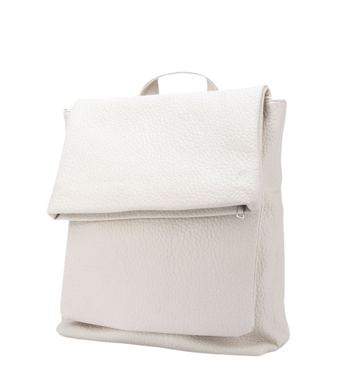 Τσάντα Γυναικεία Πλάτης Backbag Δερματίνη Κρεμ 31×35/38εκ. 24-165-10 (Χρώμα: Κρεμ, Υλικό: Δερματίνη) – OEM – 24-165-10