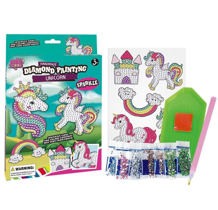 Diamond Sticker Μονόκερoς 15x2x22εκ. Toy Markt 77-1309 - Toy Markt - 77-1309