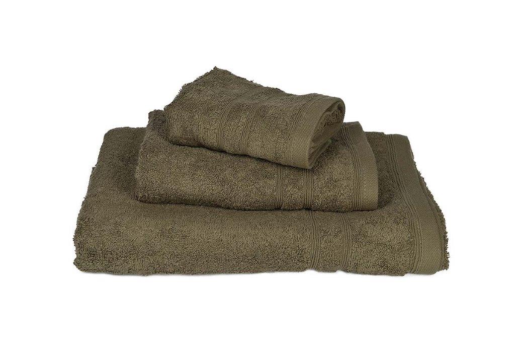 Πετσέτα Βαμβακερή Σώματος 75x145εκ. Army Green 7311198-8 (Ύφασμα: Βαμβάκι 100%, Χρώμα: Χακί, Μέγεθος: Σώματος) - KOMVOS HOME - 7311198-8