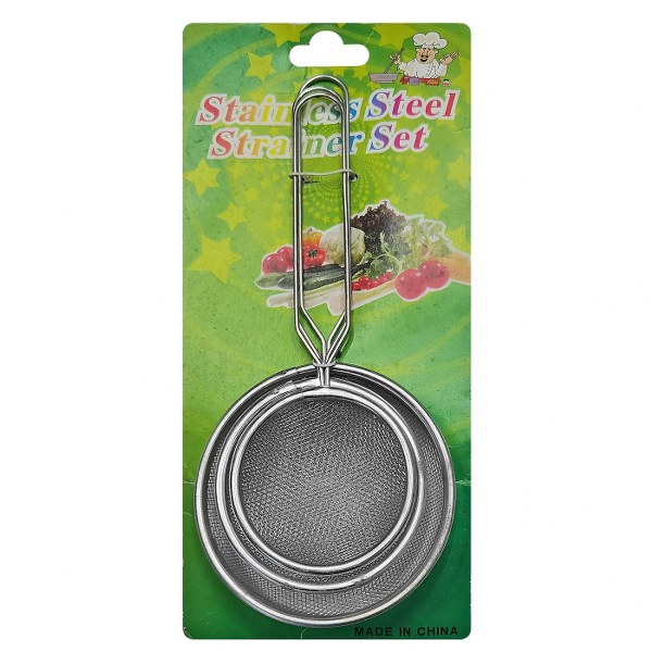 Σουρωτήρια Σετ 3τμχ - OEM - 81-106