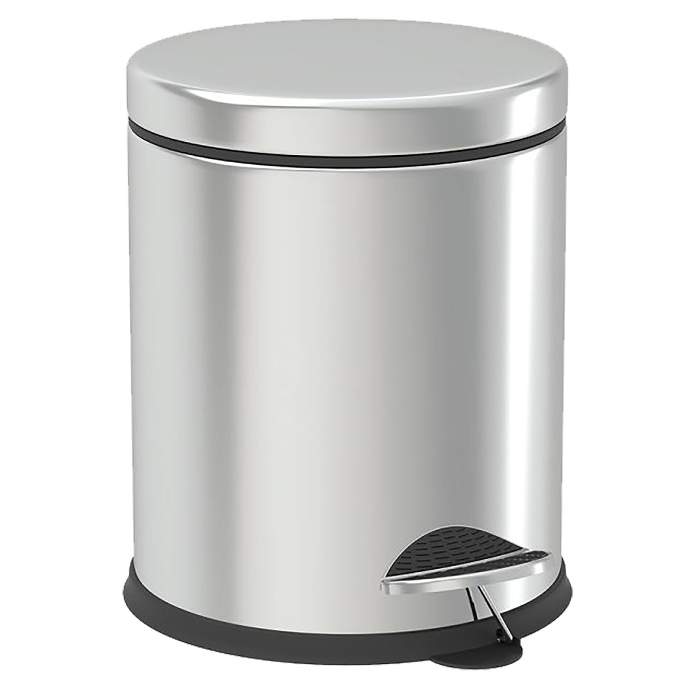 Κάδος Απορριμμάτων Inox Με Πεντάλ 5ltr Homie 81-971 (Υλικό: Inox)...