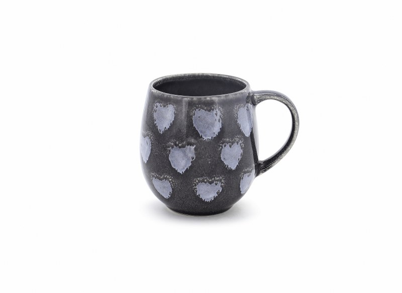 Salt & Pepper Κούπα Κεραμική Γκρι S&P 350ml Round Darling Muggies 854124 (Υλικό: Κεραμικό, Χρώμα: Γκρι) - Salt & Pepper - 854124