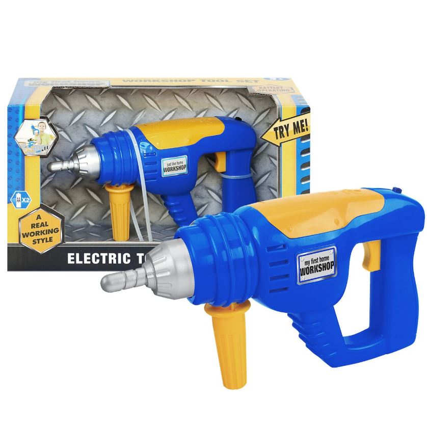 Ηλεκτρικό Τρυπάνι Μπαταρίας Σε Κουτί 26x12x15εκ. Toy Markt 71-3585 - Toy Markt - 71-3585