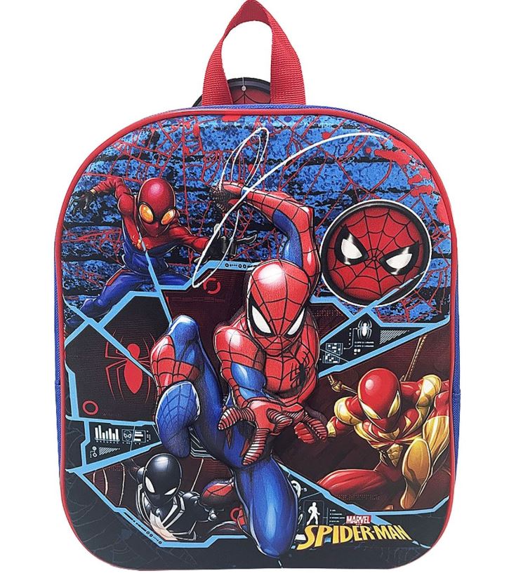 Justnote Τσάντα Πλάτης Νηπίου 3D 31εκ. Spiderman 50-2827 - Justnote - 50-2827