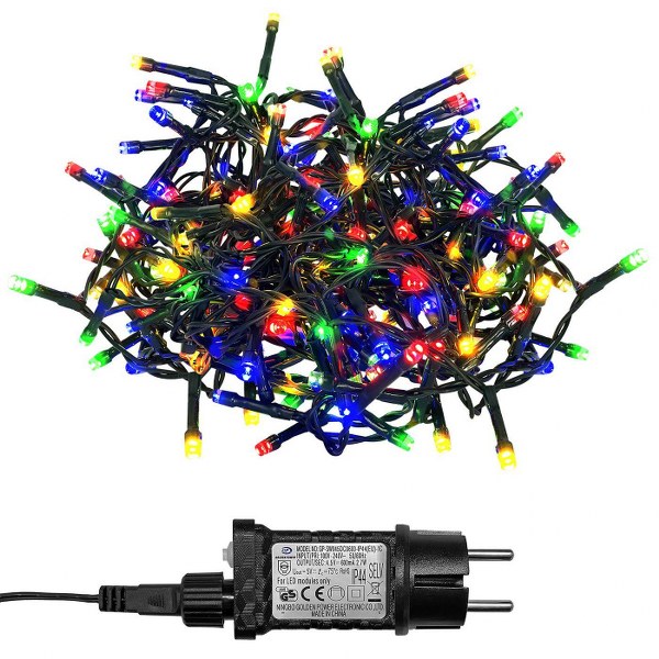 Xmas fest Λαμπάκια 510 Led-28,5μ. Πολύχρωμα Με Πρόγραμμα Xmas fest 93-3475 - Xmas fest - 93-3475