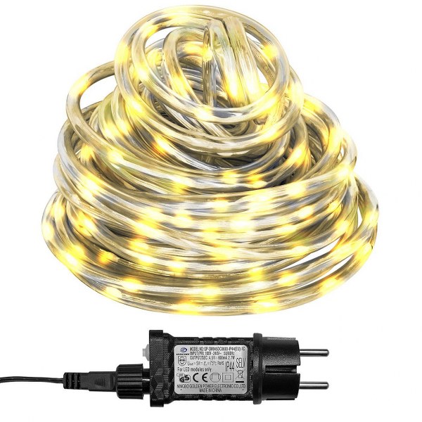 Φωτοσωλήνας 400 Led-20μ. Θερμό Λευκό Φως Με Πρόγραμμα X