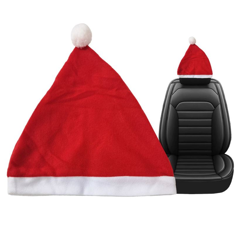 Κάλυμμα Προσκέφαλου Θέσης Αυτοκινήτου Σκούφος 34x34εκ. Xmas fest 93-3630 (Σετ...