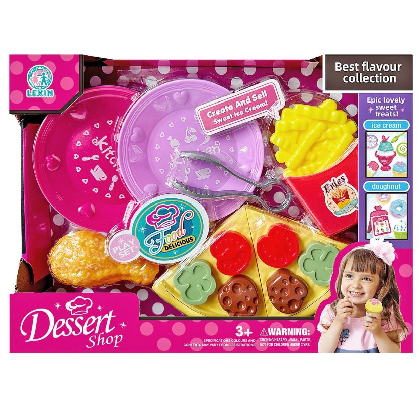 Dessert Shop Πίτσα & Πατάτες Σε Κουτί 27x4x20εκ. Toy Markt 77-1265 - Toy Markt - 77-1265