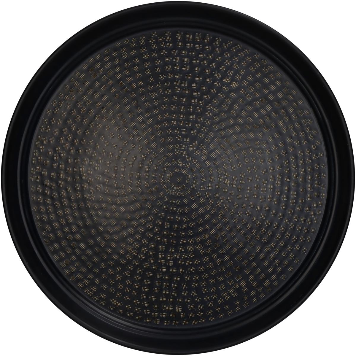 Διακοσμητική Πιατέλα Αλουμινίου Μαύρο ARTE LIBRE 46x46x5εκ. 05154962 (Υλικό: Αλουμίνιο, Χρώμα: Μαύρο) – ARTELIBRE – 05154962