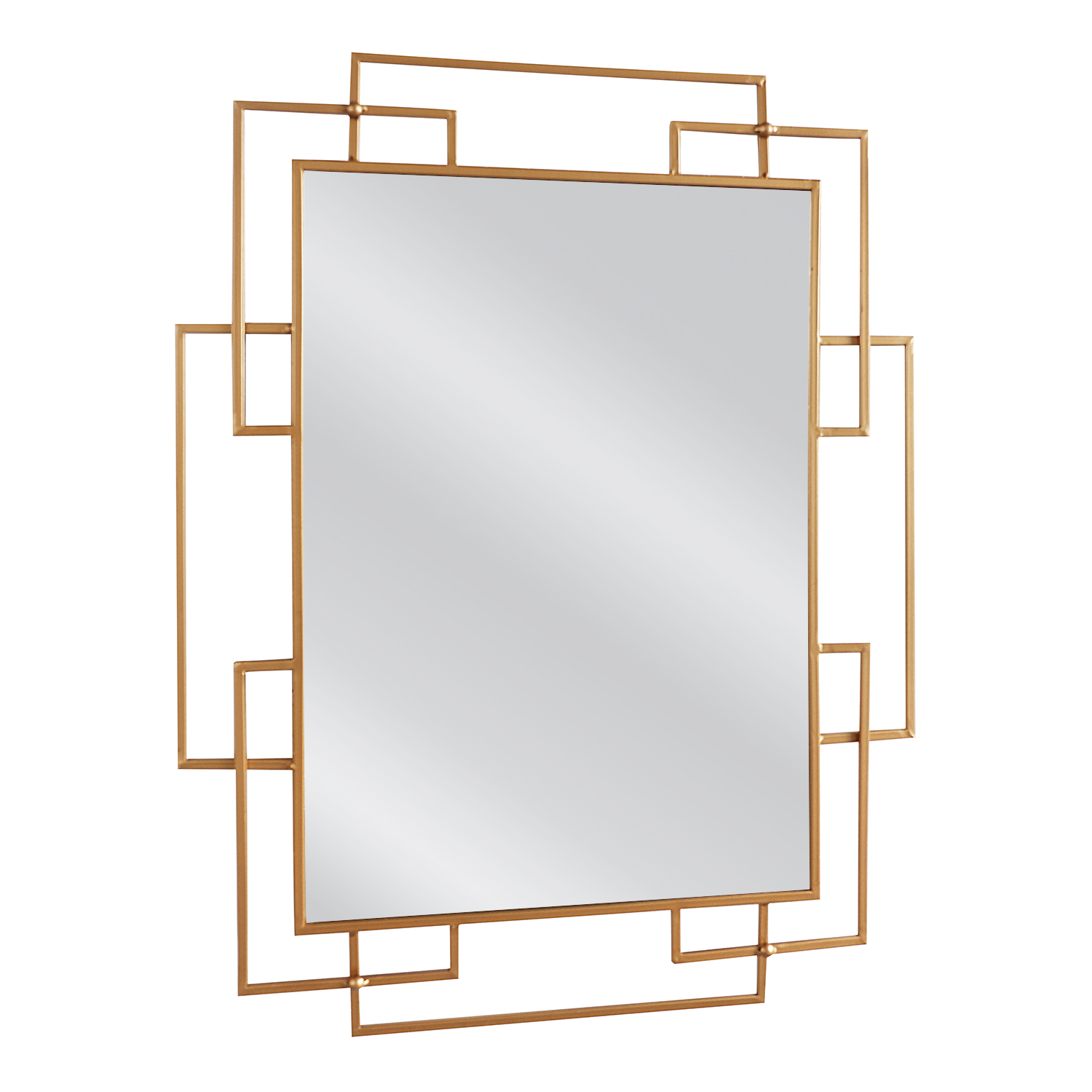 Καθρέπτης Τοίχου Μεταλλικός Χρυσός Arroch ARTELIBRE 70×1,5×90εκ. 14790025 (Υλικό: Μεταλλικό, Χρώμα: Χρυσό ) – ARTELIBRE – 14790025
