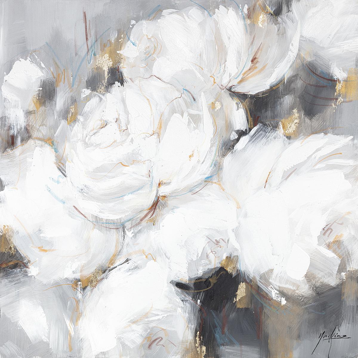 Πίνακας Καμβάς Λουλούδια ARTELIBRE 100x100εκ. 14670052 (Ύφασμα: Καμβάς) - ARTELIBRE - 14670052 174051