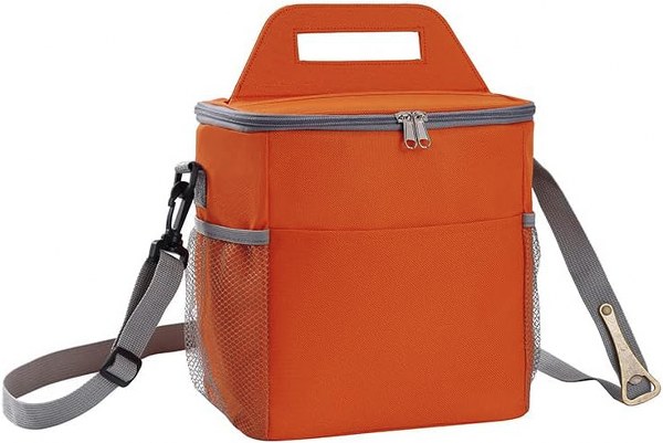 Τσάντα Φαγητού Ισοθερμική 9lt Oxford Orange Amber 23x16x24εκ. AM3007-5 (Χρώμα: Πορτοκαλί) – AMBER – AM3007-5