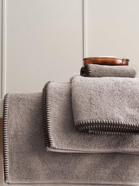 Πετσέτα Σώματος 100×150εκ. Βαμβακερή Brooklyn Grey Palamaiki (Ύφασμα: Βαμβάκι 100%, Χρώμα: Γκρι) – Palamaiki – 5205857244910