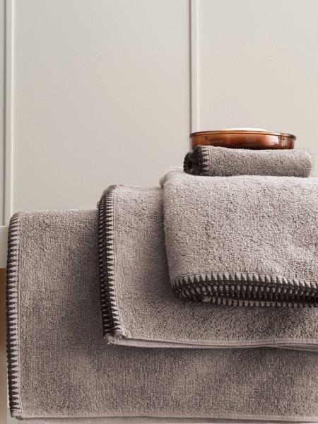Πετσέτα Προσώπου 50x90εκ. Βαμβακερή Brooklyn Grey Palamaiki (Ύφασμα: Βαμβάκι 100%, Χρώμα: Γκρι, Μέγεθος: Προσώπου) - Palamaiki - 5205857244835