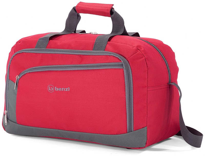 benzi Σακ Βουαγιάζ Polyester 48x22x28εκ. benzi 5369 Red (Ύφασμα: Polyester, Χρώμα: Κόκκινο) - benzi - BZ5369-red