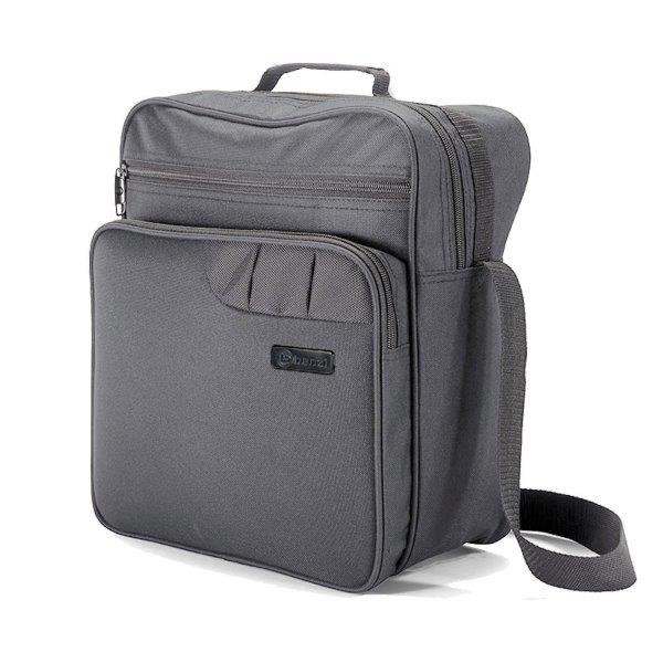 benzi Τσάντα Ώμου Polyester 31x17x34εκ. benzi 5407 Grey (Ύφασμα: Polyester, Χρώμα: Γκρι) - benzi - BZ5407-grey