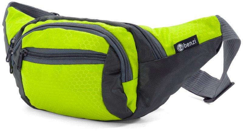 Τσαντάκι Μέσης Polyester 34x9x13εκ. benzi 5640 Laxani (Ύφασμα: Polyester, Χρώμα: Λαχανί ) - benzi - BZ5640-laxani