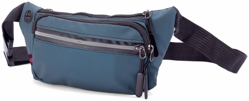 benzi Τσαντάκι Μέσης Polyester 27x5x13εκ. benzi 5721 Blue (Ύφασμα: Polyester, Χρώμα: Μπλε) - benzi - BZ5721-blue