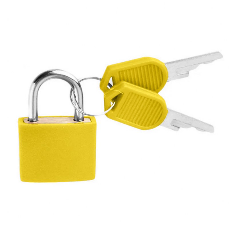 benzi Λουκέτο Με Κλειδιά benzi 5740 Yellow (Χρώμα: Κίτρινο ) - benzi - BZ5740-yellow