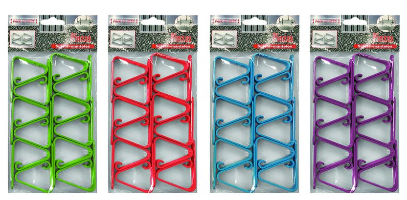 Homie Σετ Πιάστρες Τραπεζομάντηλου 12τμχ Homie 81-777 - Homie - 81-777