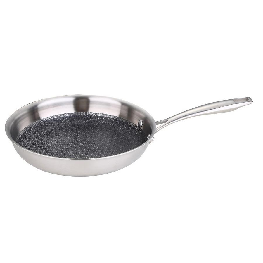 Bergner Τηγάνι Ανοξείδωτο Hi-Tech 28x5εκ. Bergner BGMP001632 (Υλικό: Ανοξείδωτο) - Bergner - BGMP001632