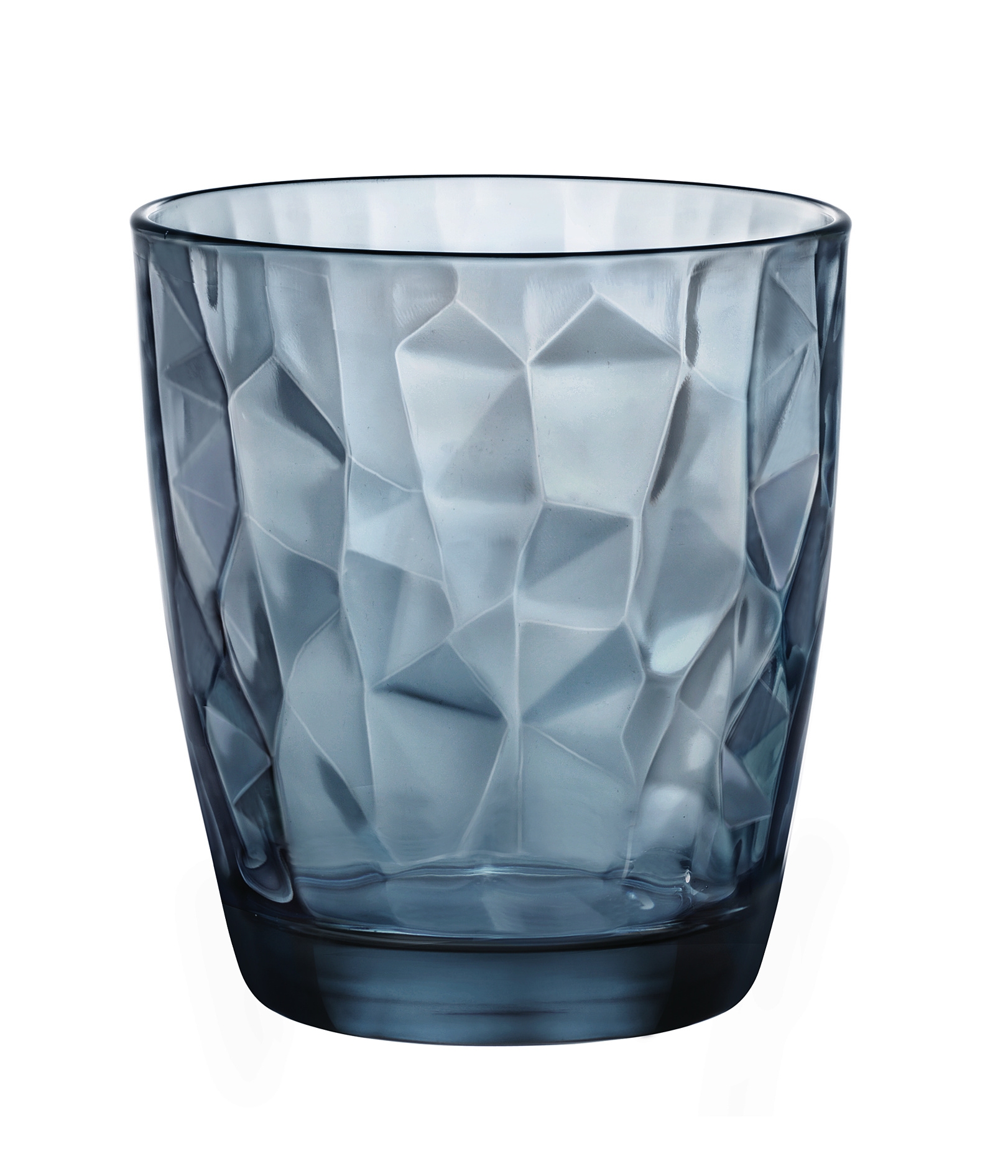 Ποτήρι Κρασιού Γυάλινο Diamond Μπλε Bormioli Rocco 300ml BR00127703 (Σετ 6 Τεμάχια) (Υλικό: Γυαλί, Χρώμα: Μπλε, Μέγεθος: Σωλήνας) - Bormioli Rocco - BR00127703