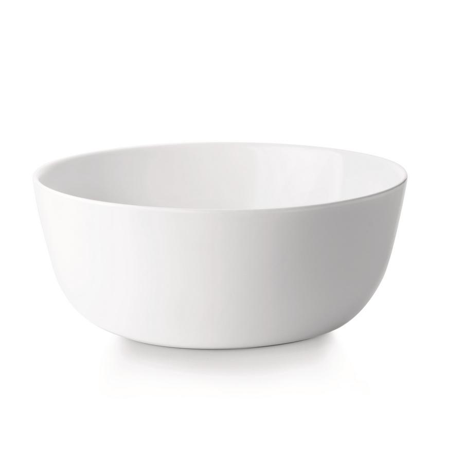 Μπωλ Σερβιρίσματος Γυάλινο Λευκό Φ19x8εκ.Toledo Bormiol