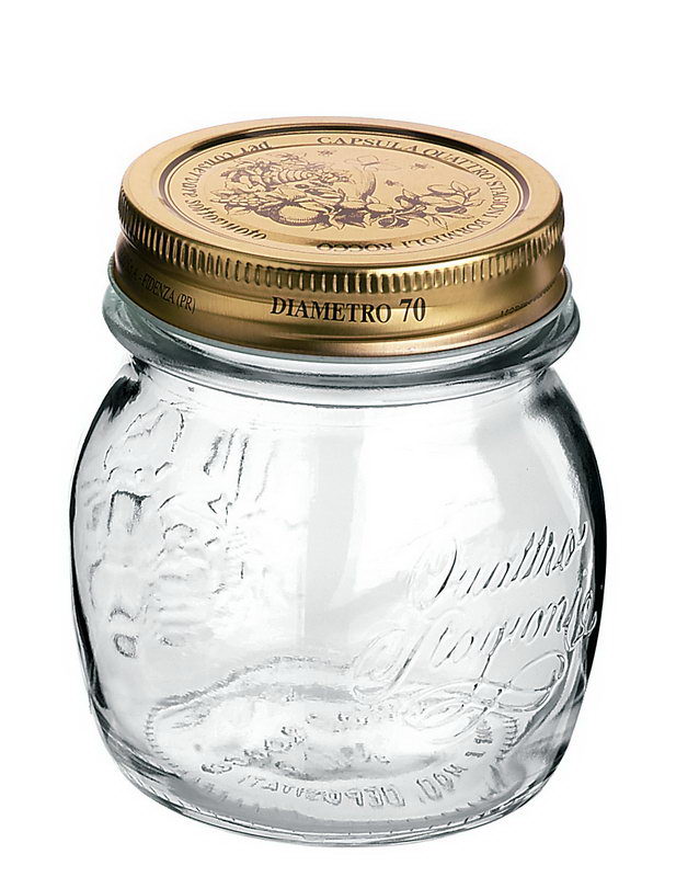 Βάζο Κουζίνας Γυάλινο 4stagioni Bormioli Rocco 250ml BR00616019 (Σετ 6 Τεμάχια) (Υλικό: Μεταλλικό) - Bormioli Rocco - BR00616019