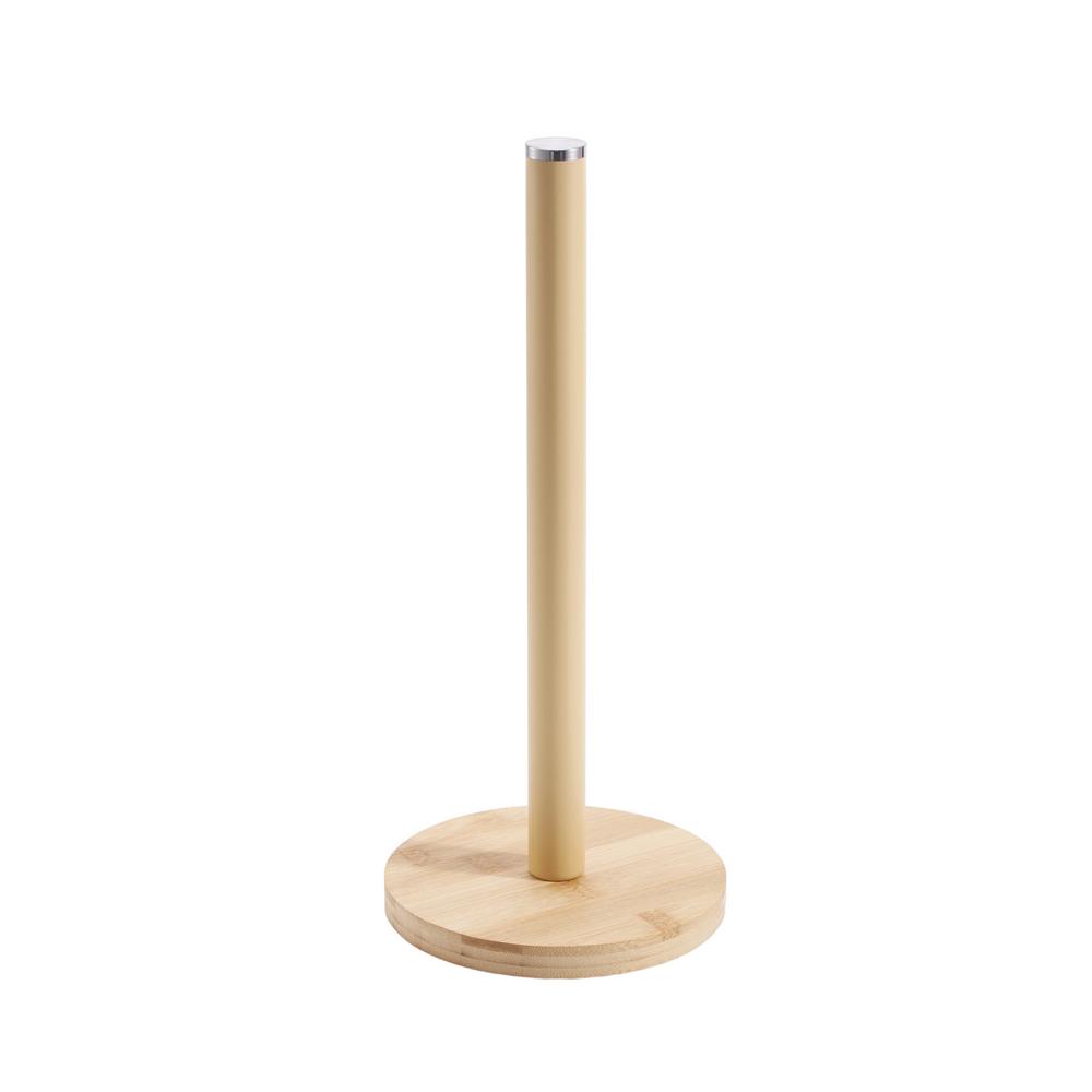 Βάση Ρολό Χαρτιού Κουζίνας Bamboo Μπεζ 15x34εκ. Oriana Ferelli CLG3831BMOC (Υλικό: Bamboo, Χρώμα: Μπεζ) - Oriana Ferelli - CLG3831BMOC