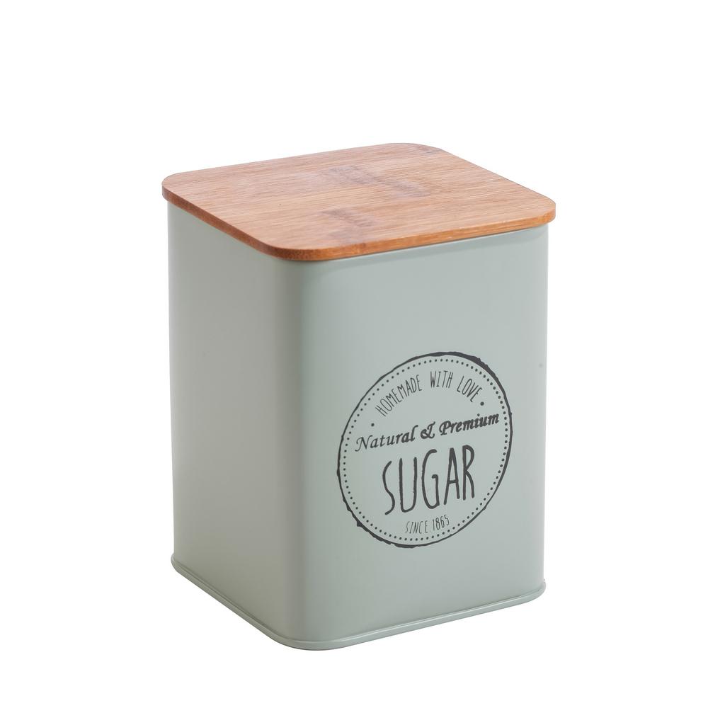 Oriana Ferelli Βάζο Ζάχαρης Μεταλλικό Πράσινο 10x10x13,5εκ. Oriana Ferrelli CLG500310SGR (Υλικό: Μεταλλικό, Χρώμα: Πράσινο ) - Oriana Ferelli - CLG500310SGR