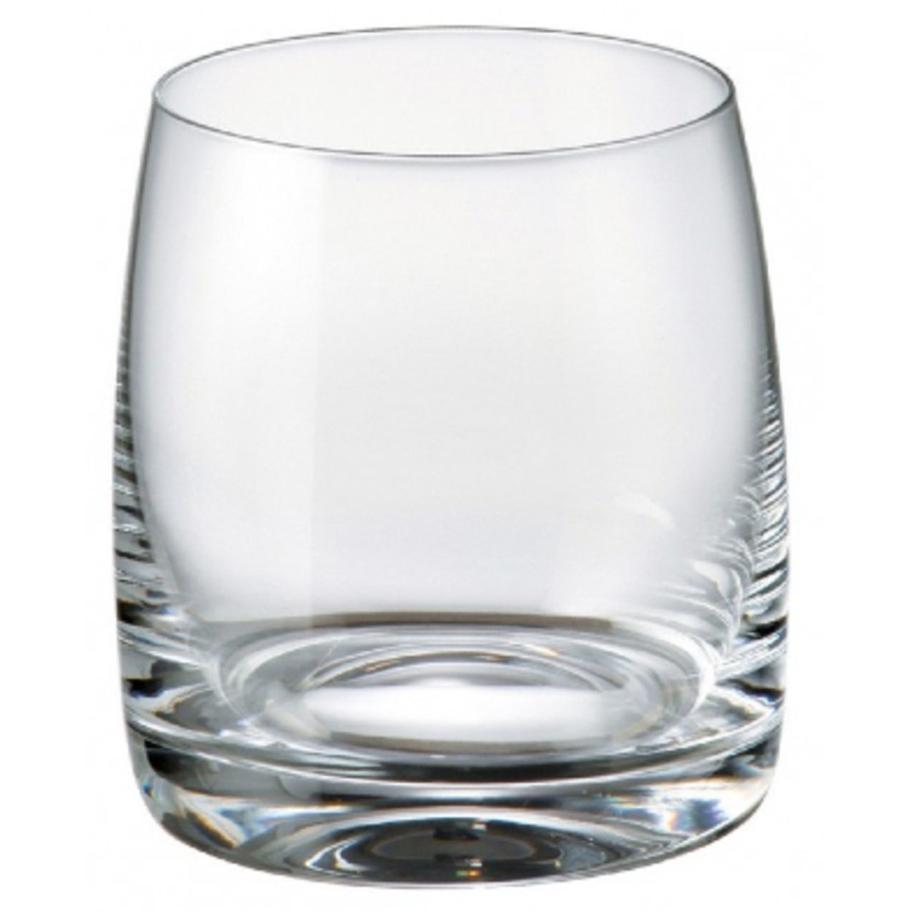 Ποτήρι Ουίσκι Κρυστάλλινο Bohemia Ideal 290ml CLX25015002 (Σετ 6 Τεμάχια) (Υλικό: Κρύσταλλο, Χρώμα: Διάφανο , Μέγεθος: Σωλήνας) - Κρύσταλλα Βοημίας - CLX25015002