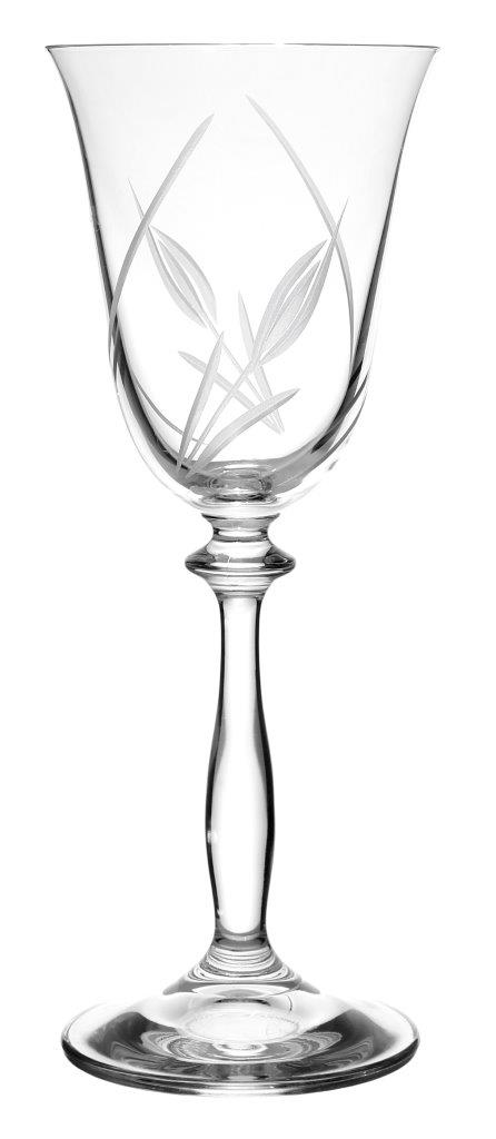 Ποτήρι Κρασιού Κρυστάλλινο Bohemia Calla Ang 185ml CLX40600062 (Σετ 6 Τεμάχια) (Υλικό: Κρύσταλλο, Χρώμα: Διάφανο , Μέγεθος: Κολωνάτο) – Κρύσταλλα Βοημίας – CLX40600062