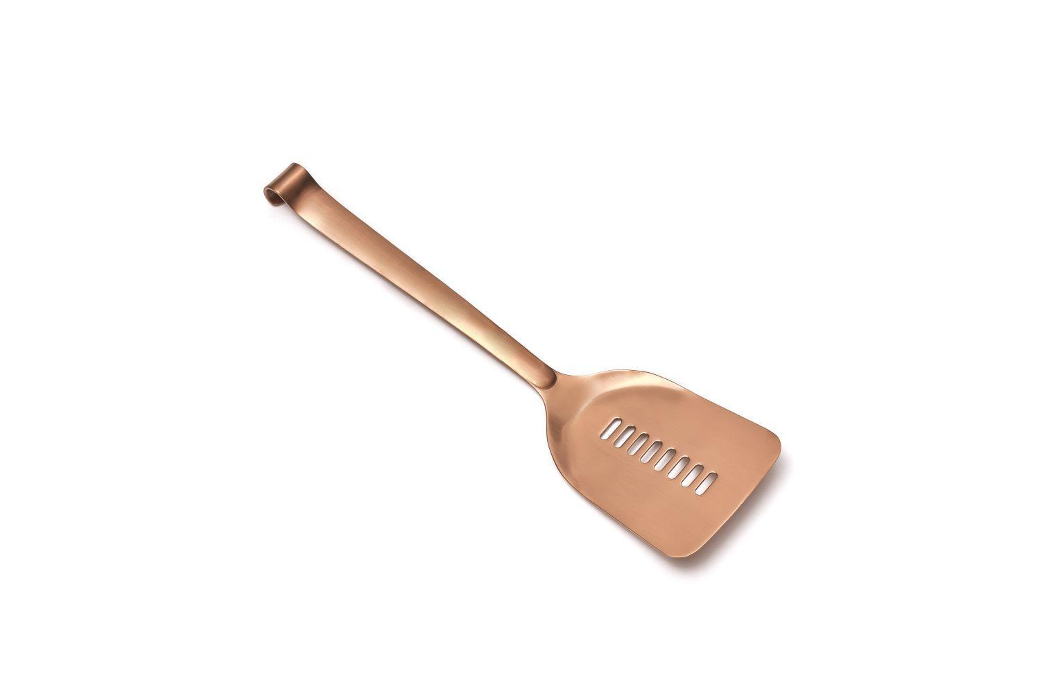 Comas - ΣΗΜΑΝΤΙΚΟ: Σε περίπτωση διαφοράς τιμής από το κατάστημα ισχύει παντα και μόνο η τιμή του καταστήματος Σπάτουλα Τρυπητή Ανοξείδωτη 18/10 Copper Elegant Comas