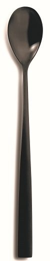 Κουτάλι Γρανίτας Ανοξείδωτο 18/0 Negro Comas 2,5mm CO00755200 (Σετ 6 Τεμάχια) (Υλικό: Ανοξείδωτο, Χρώμα: Μαύρο) - Comas - CO00755200