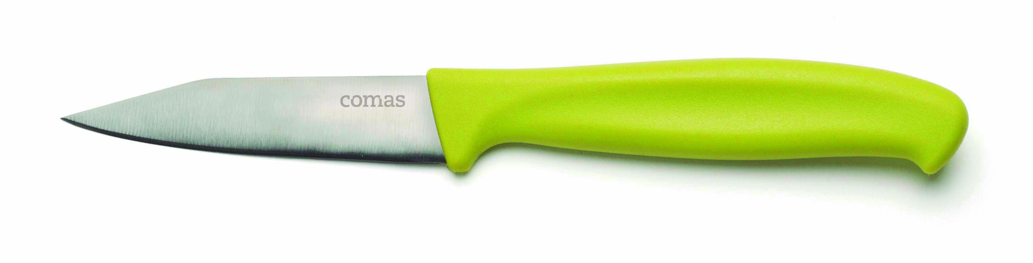 Μαχαίρι Λαχανικών-Ξεφλουδίσματος Πράσινο Comas 19,5εκ. CO07536000 (Σετ 2 Τεμάχια) (Χρώμα: Πράσινο ) - Comas - CO07536000