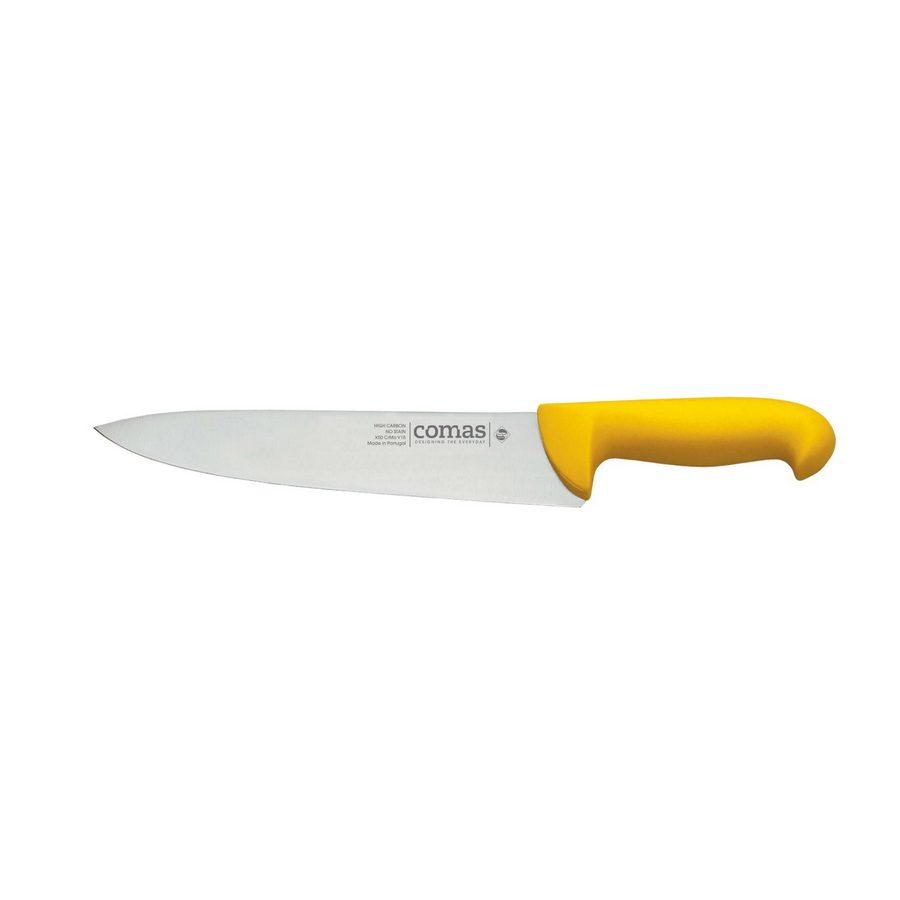 Μαχαίρι Chef Ανοξείδωτο Yellow Carbon Comas 20εκ. CO1011520 (Υλικό: Ανοξείδωτο, Χρώμα: Κίτρινο ) – Comas – CO1011520