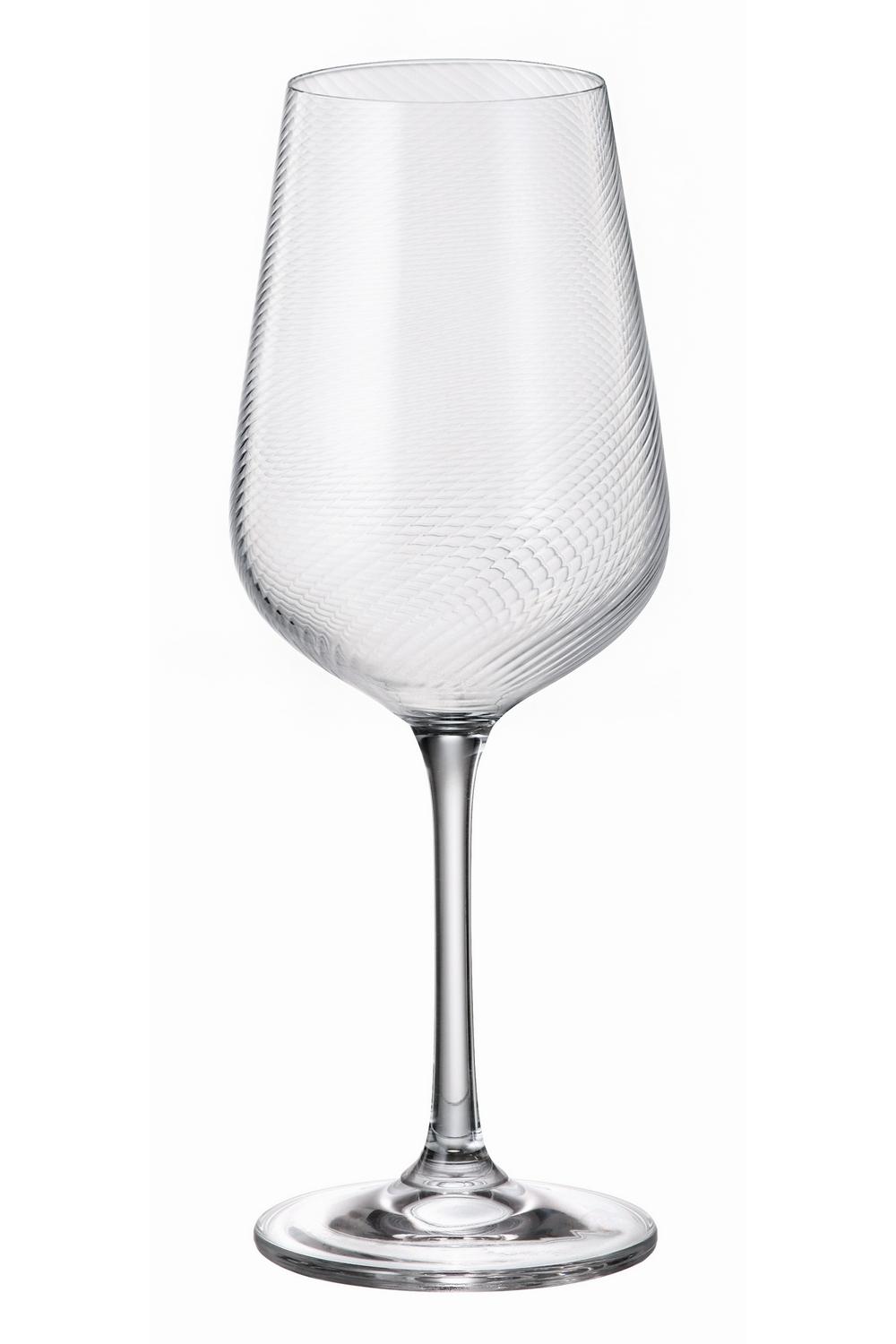 Ποτήρι Κρασιού Κρυστάλλινο 360ml Tyto Optic Crystal Bohemia CTB1SK12036 (Σετ 6 Τεμάχια) (Υλικό: Κρύσταλλο, Χρώμα: Διάφανο , Μέγεθος: Κολωνάτο) - Crystal Bohemia - CTB1SK12036