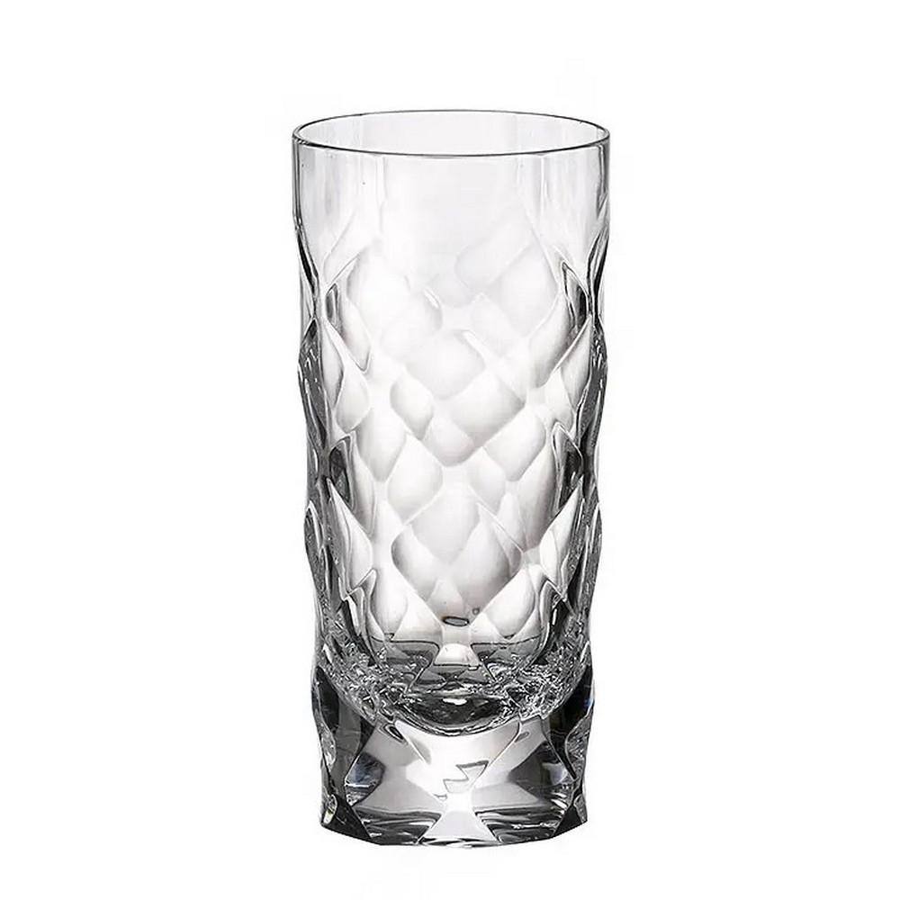 Crystal Bohemia Ποτήρι Κρυστάλλινο Διάφανο 170ml Tiny Crystal Bohemia CTB99X02170 (Σετ 6 Τεμάχια) (Υλικό: Κρύσταλλο, Χρώμα: Διάφανο , Μέγεθος: Σωλήνας) - Crystal Bohemia - CTB99X02170