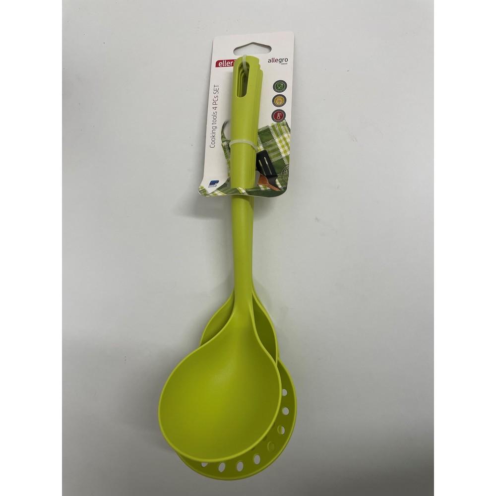 Εργαλεία Μαγειρικής Σετ 4τμχ Naylon Allegro Green Max Home EL0009994G (Υλικό: Nylon, Χρώμα: Πράσινο ) - Max Home - EL0009994G