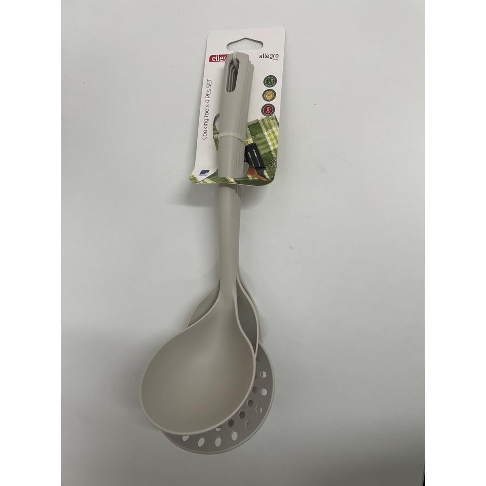 Εργαλεία Μαγειρικής Σετ 4τμχ Naylon Allegro Ivory Max Home EL0009994IV (Υλικό: Nylon, Χρώμα: Ιβουάρ) - Max Home - EL0009994IV