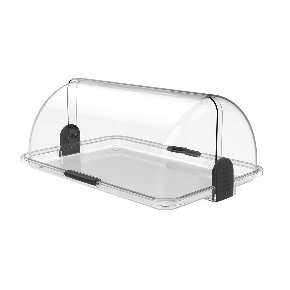 Ψωμιέρα Πλαστική Διάφανη 38x26x17εκ. Polybox L178 Biesse Max Home EP0L178000 (Υλικό: Πλαστικό, Χρώμα: Διάφανο ) - Max Home - EP0L178000