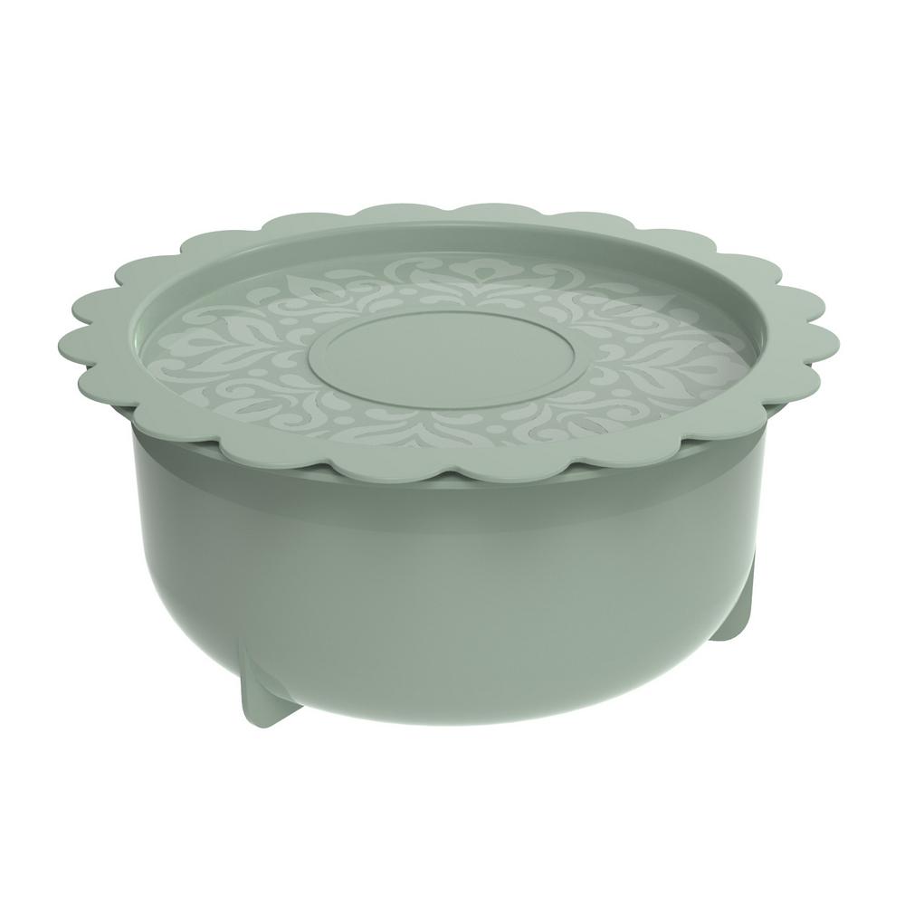 Φαγητοδοχείο Με Καπάκι Πλαστικό 1,3lt-Φ20x8εκ. Pin Up P1460-18 Green Biesse Max Home EP0PI46018 (Υλικό: Πλαστικό, Χρώμα: Πράσινο ) - Max Home - EP0PI46018