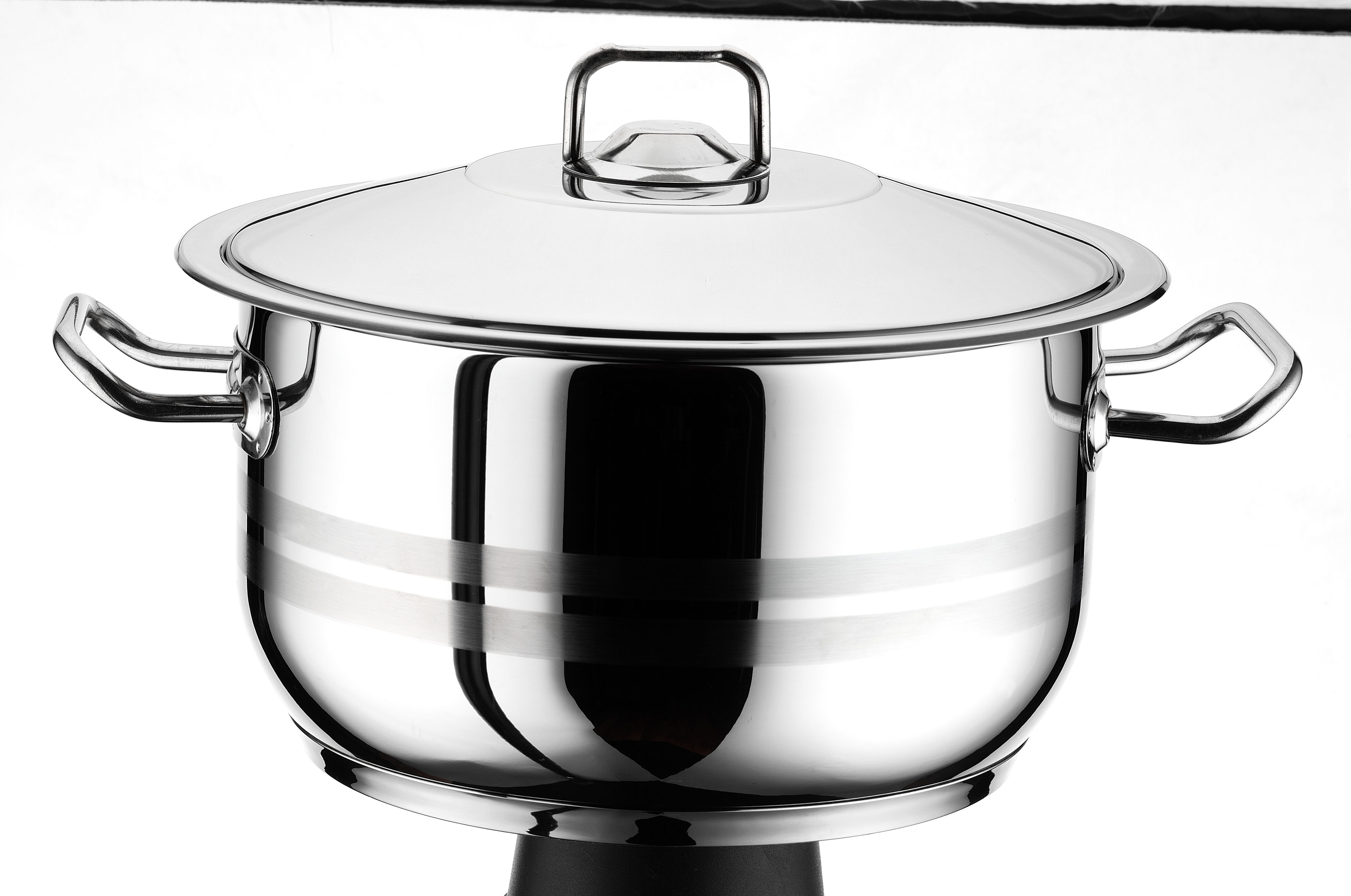 Isfa Metal Κατσαρόλα Ανοξείδωτη Arian 430 Isfa Metal 24x14εκ.-6lt ISF00100124 (Υλικό: Ανοξείδωτο) - Isfa Metal - ISF00100124