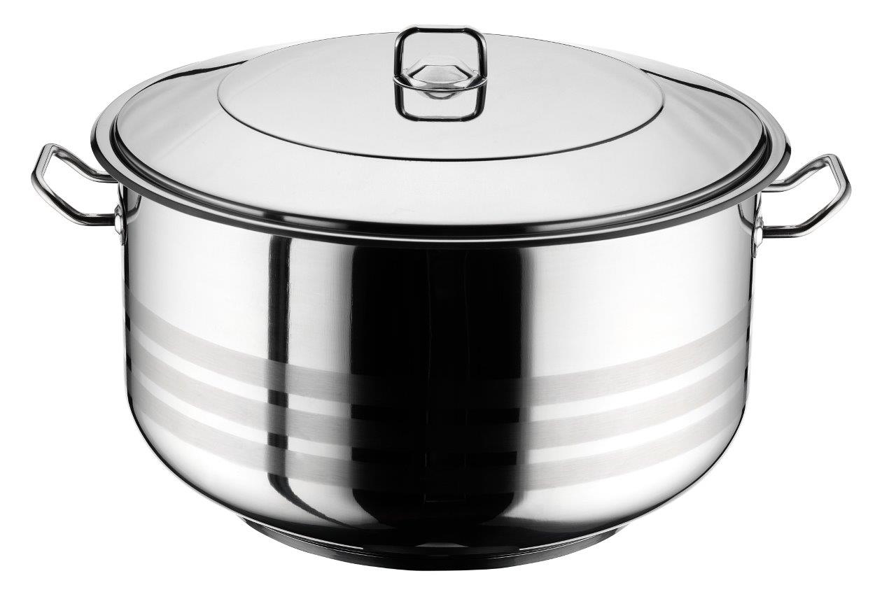 Isfa Metal Κατσαρόλα Ανοξείδωτη Arian 430 Isfa Metal 30x20εκ.- 13ltr ISF00100130 (Υλικό: Ανοξείδωτο) - Isfa Metal - ISF00100130