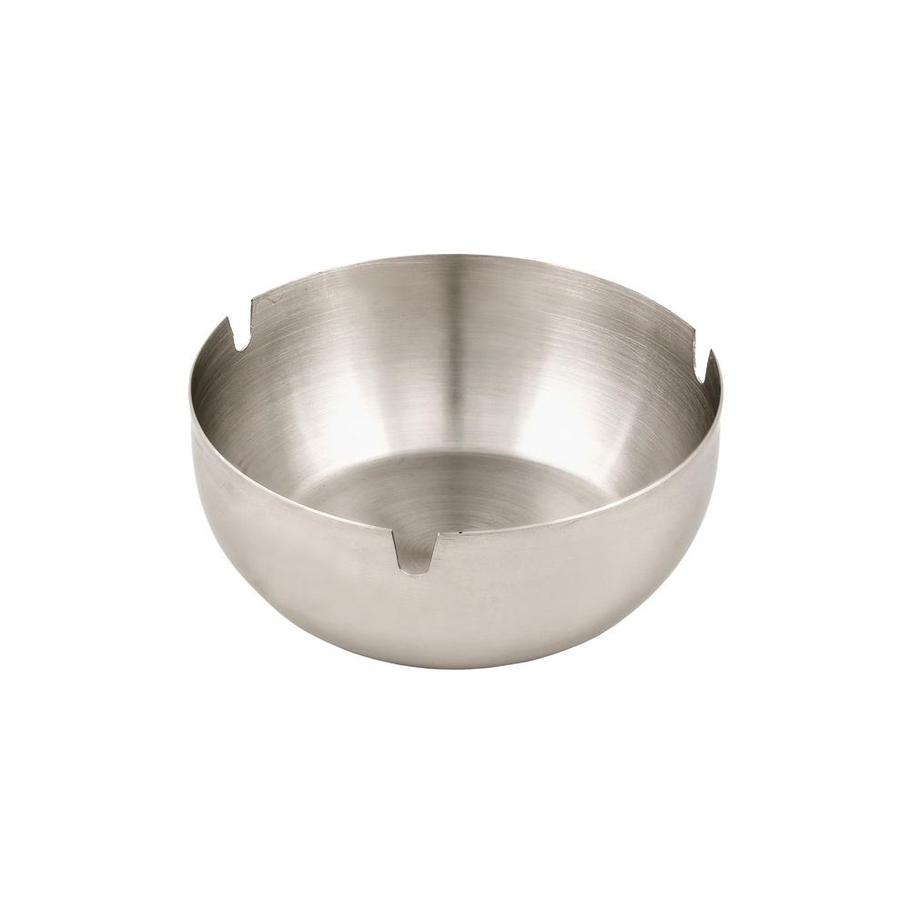 Σταχτοδοχείο Ανοξείδωτο Mat Φ10x3,5εκ. Max Home JD4246000M (Σετ 2 Τεμάχια) (Υλικό: Ανοξείδωτο) - Max Home - JD4246000M